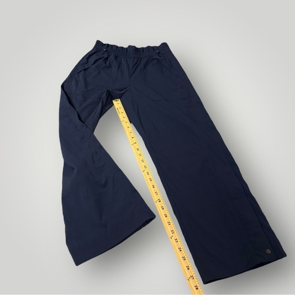 ATHLETA TREKKIE HIGH RISE PARACHUTE PANT Navy Blue Sz 4p - Picture 11 of 15